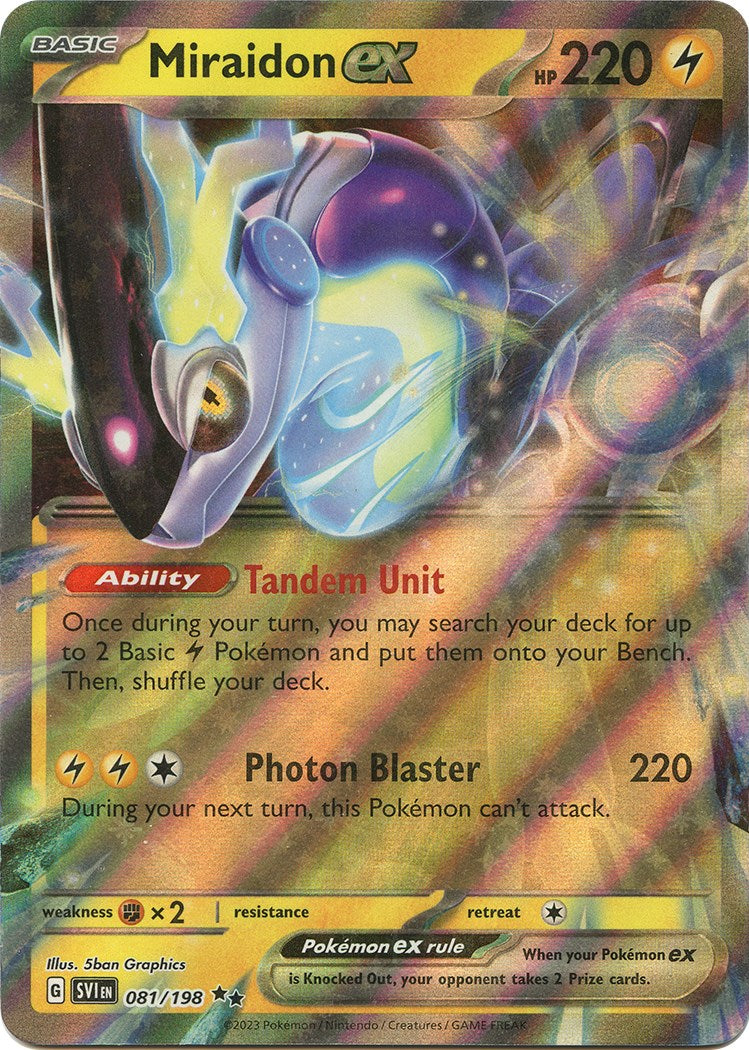 Miraidon ex - 081/198 [SVI - 081/198]