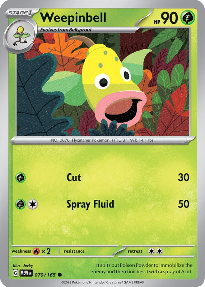 Weepinbell [MEW - 070/165]
