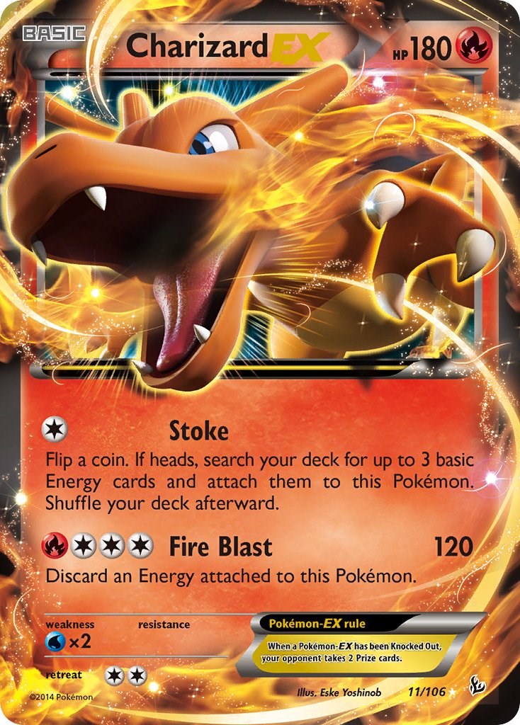 Charizard EX (11) [FLF - 11/106]